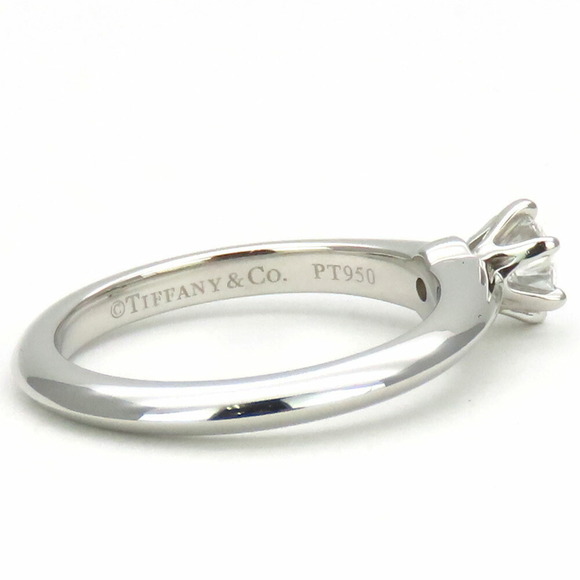 TIFFANY Silver Diamond Ring - Picture 4 of 10